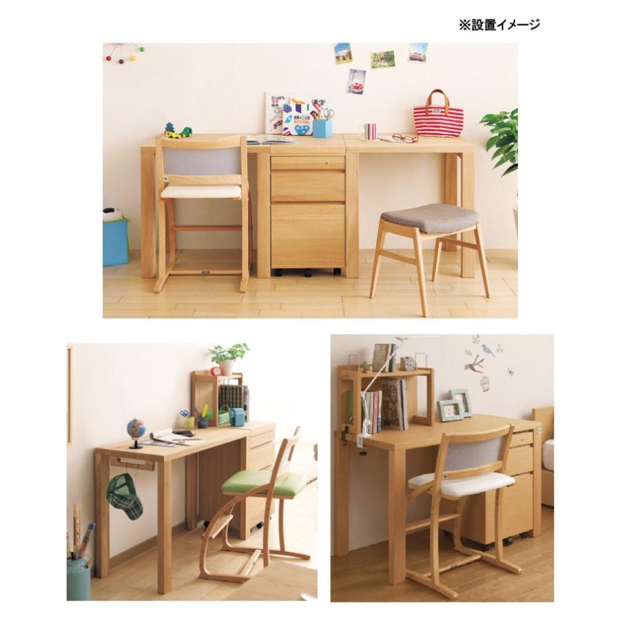 カリモク ST0054 デスクワゴン ボナシェルタ奥行60cm専用 スリムワゴン 学習グッズ整理 学習ワゴン 日本製家具 | カリモク家具 | 05