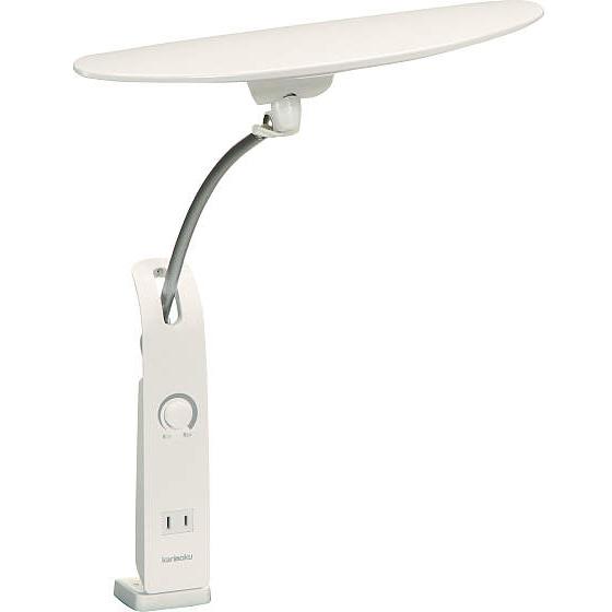 カリモク KS0152 KS0156 LEDデスクライト ベージュ・ブラック 学習机照明 明かり 調光タイプ 昼光色 クランプ式 1780ルクス karimoku | カリモク家具 | 02