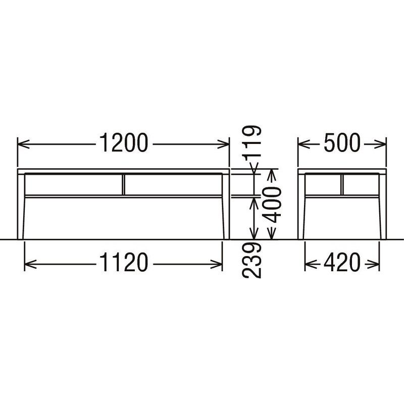 カリモク家具（KARIMOKU FURNITURE） カリモク TU4450 TU4455 120 