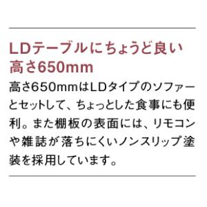 カリモク TW4100 高さ65cm リビングテーブル リビングダイニング 120サイズ 机 シンプル 棚付き　LDテーブル 日本製家具 正規取扱店 オーク材 木製ナラ | カリモク家具 | 02
