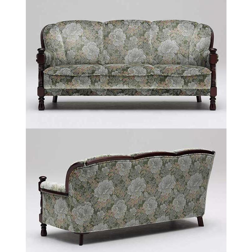 カリモク家具 カリモク UK2603 3Pソファ 金華山張肘掛け長椅子 カリモク家具 カリモク UK2603 3Pソファ 金華山張肘掛け長椅子