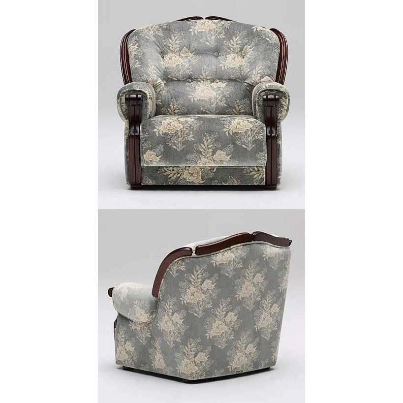 カリモク家具（KARIMOKU FURNITURE） カリモク UP7970TQ 1Pソファ 金