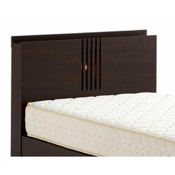 ドリームベッド ウレルディ244 セミダブル 棚付き・宮付き・照明