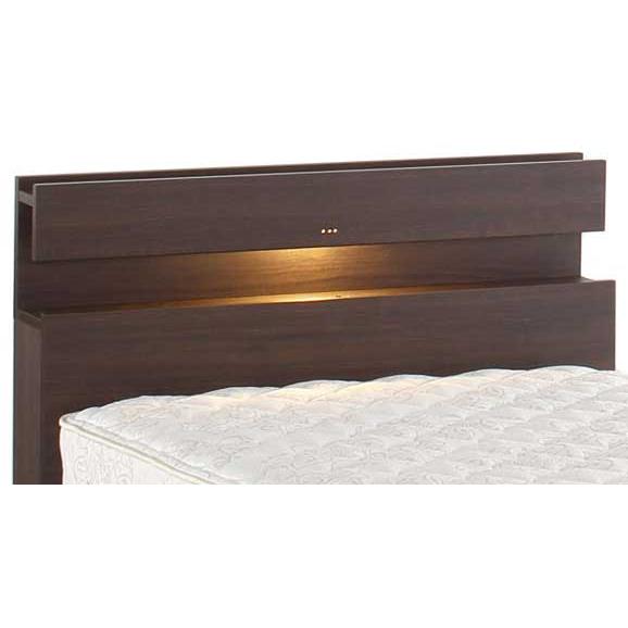 ドリームベッド ウレルディ2760 セミダブル 棚付き・照明 コンセント