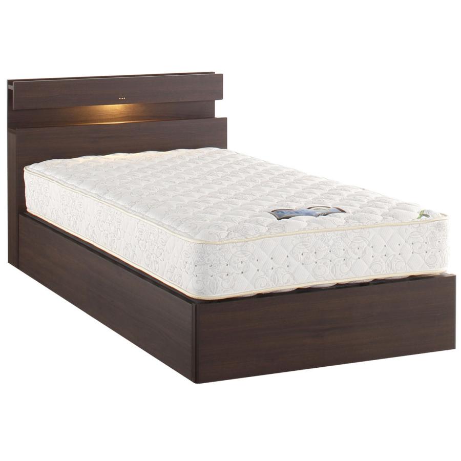 ドリームベッド ウレルディ2760 クイーン1・ワイドダブル 棚付き 照明付き コンセント ノーマルタイプ・ベーシック 送料無料 日本製 マットレス付き