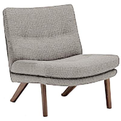 カリモク UU16モデル UU1605 UU1655 1Pソファ 一人掛け椅子 平織布張 ファブリック 肘無しソファ ローバック コンパクト 日本製家具 | カリモク家具