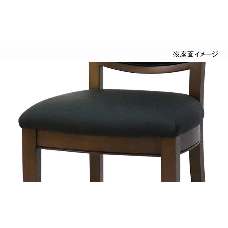 東海家具 ベネチア ダイニング5点セット 150サイズ 食卓セット チェアL PBK ブラック 合成皮革 アンティーク風 クラシックブラウン 象嵌 姫系家具の画像