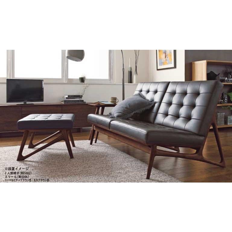 【美品】カリモク レザー　ソファ　WB5003 定価約50万 楽天市場】【クーポンで12%OFF】 カリモク 本革＆布3Pソファー