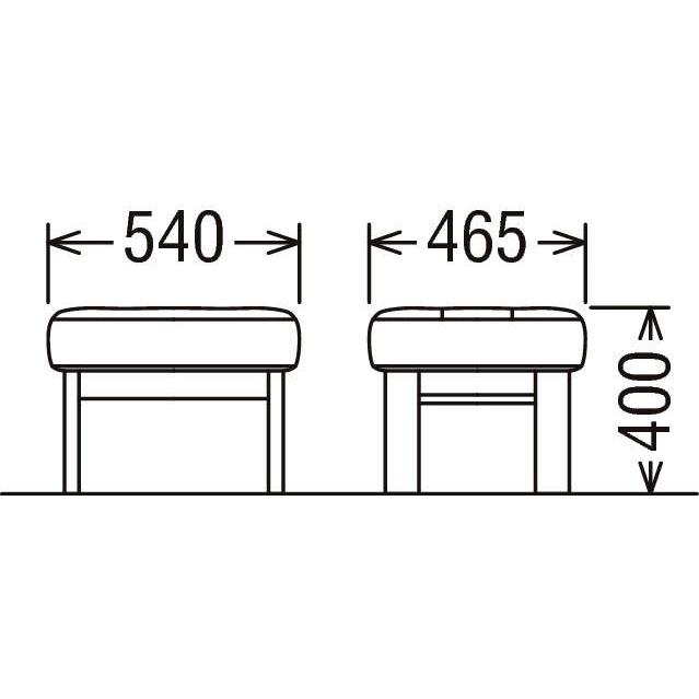 カリモク WT36モデル WT3606 WT3656 1P椅子 一人掛け椅子 スツール オットマン 平織布張 ファブリック 日本製家具 | カリモク家具 | 01
