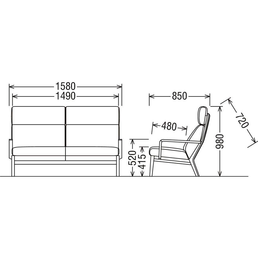 カリモク家具（KARIMOKU FURNITURE） カリモク WU46モデル WU4612