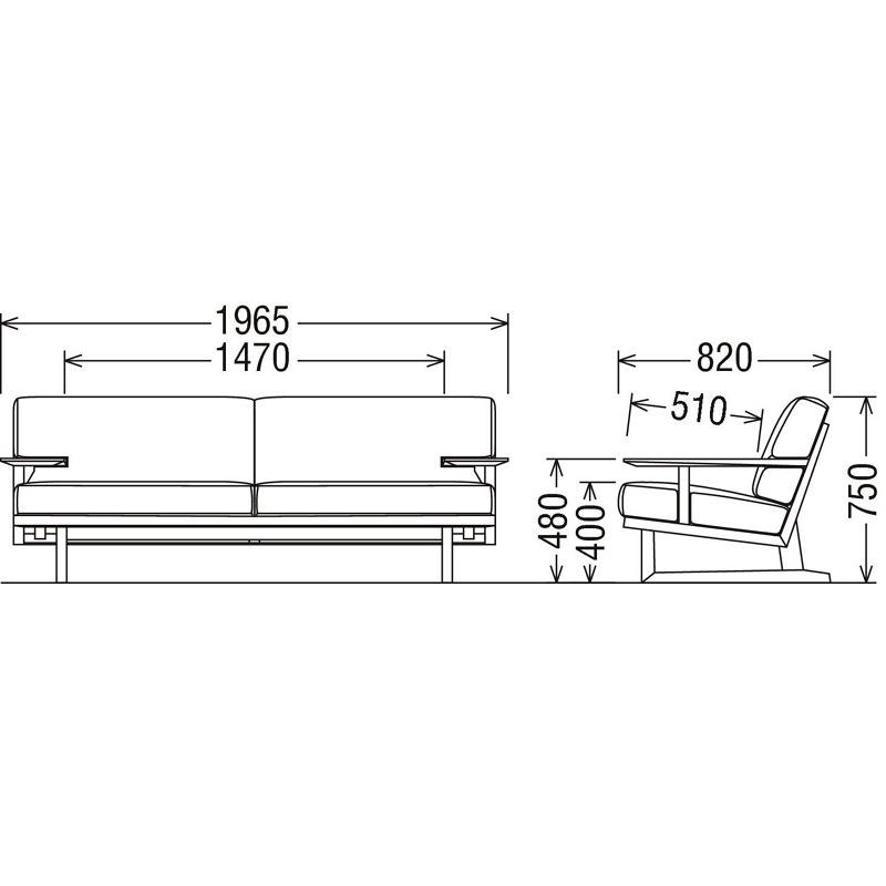 カリモク家具（KARIMOKU FURNITURE） カリモク WU47モデル WU4703
