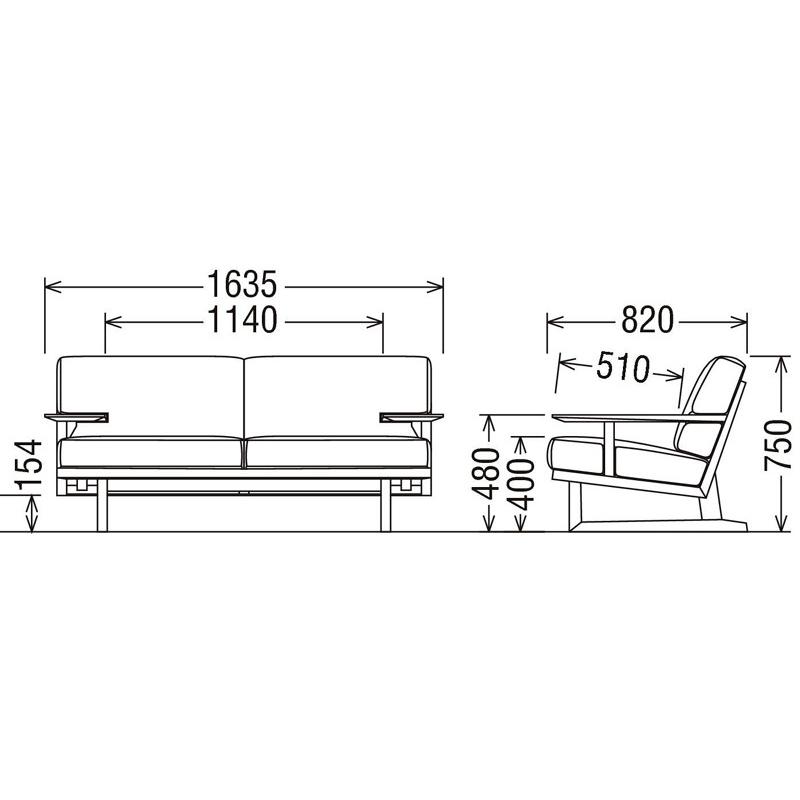 カリモク家具（KARIMOKU FURNITURE） カリモク WU47モデル WU4712