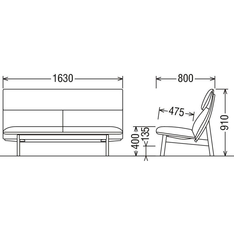 カリモク　karimoku ソファ　2人がけ　2シーター カリモク karimoku ソファ 2人がけ 2シーター-オンラインストアショップ