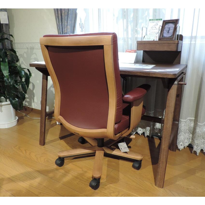 カリモク XT5830 ミドルバックリクライナー PCチェア 肘付きリクライニングデスクチェア 日本製 | カリモク家具 | 10