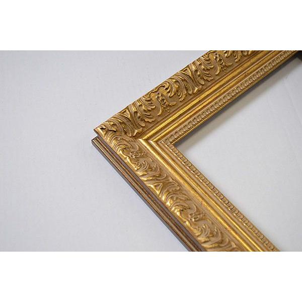 額縁 フレーム デッサン額縁 8209/アンティークゴールド A3サイズ（420×297mm） 前面UVカットアクリル仕様 8209ag