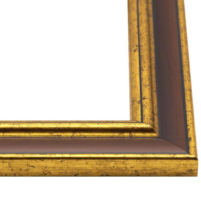 額縁専門店ないとう 油絵額縁 9573/Gブラウン SM（227×158mm） 前面UV