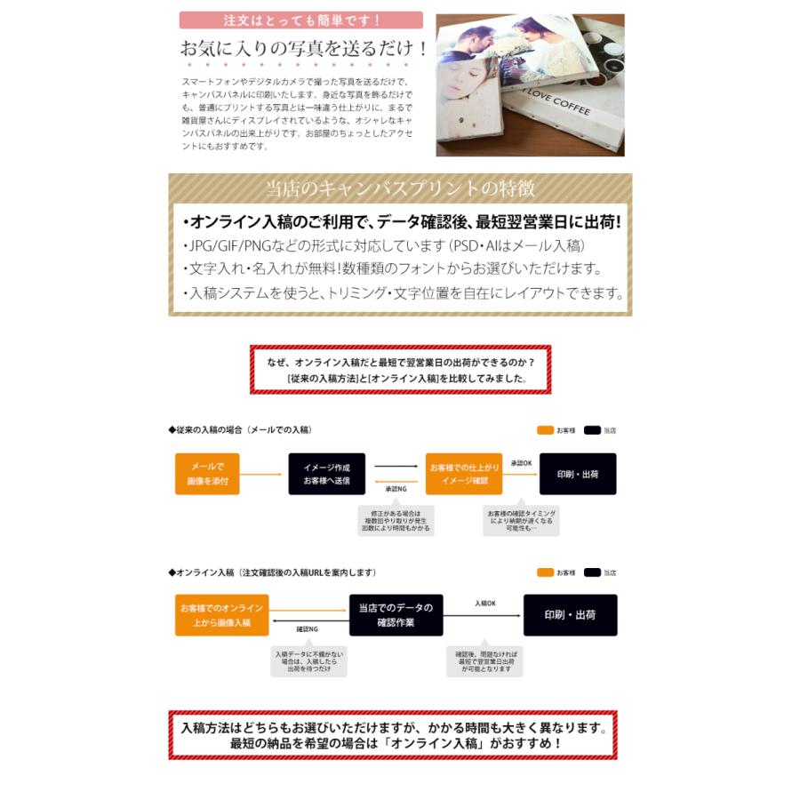 キャンバスプリント F4サイズ 333 242mm 名入れ 文字入れ 無料 インテリア フォトパネル 結婚式 ウェルカムボード キャンバス写真印刷 Canvasprint F4 自社工房の額縁専門店ないとう 通販 Yahoo ショッピング
