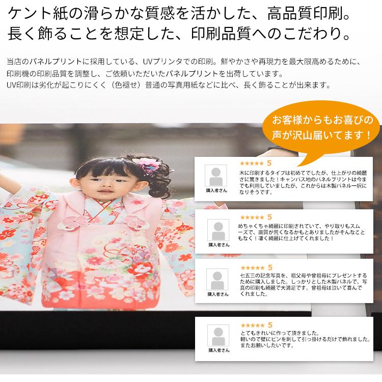 額縁専門店ないとう A4サイズ（297×210mm）木製パネルプリント