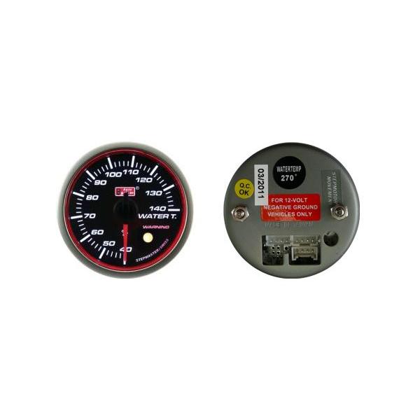 オートゲージ 水温計 RSM52&Phi; エンジェルリング ホワイトLED メーターフード付