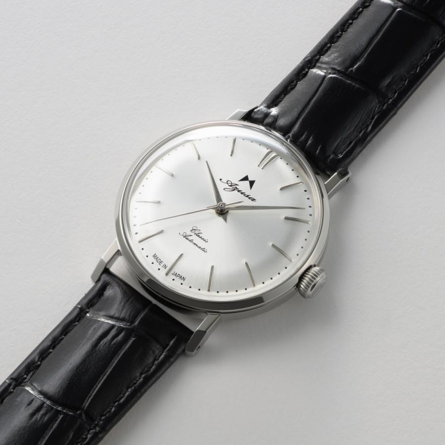 腕時計 Azusa CLASSIC II シルバー 自動巻の画像