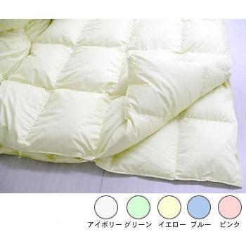 パルス・ポーランドホワイトグース93羽毛掛ふとんデュエット ／クィーン