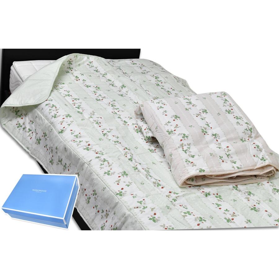 WEDGWOOD ウェッジウッド 合繊肌掛けふとん WW8610ワイルド