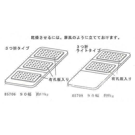 龍宮敷(平床寝台) 3つ折りタイプ ／シングル : e-ふとん屋さん - 通販