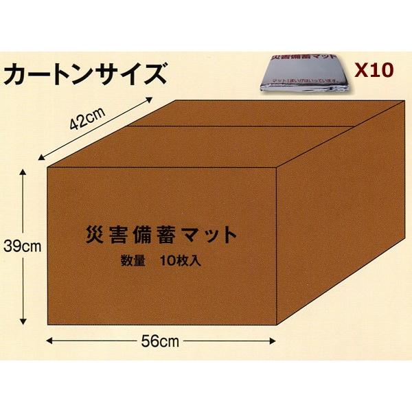 災害備蓄マット(真空パック入り) 、10枚組｜e-futon｜04