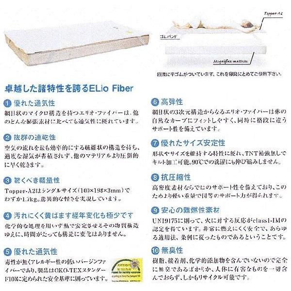 magniflex（マニフレックス） ダブルサイズ トッパー Topper-A2