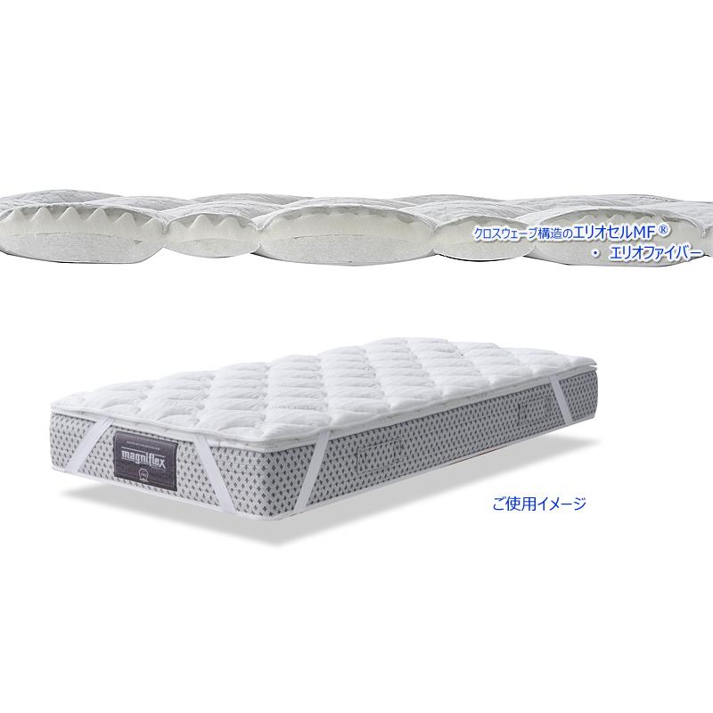 マニフレックス　ヴィロブロックトッパー　シングル【残り1点】最終値下げ magniflex マニフレックス・ハイキュ ヴィロブロック マットレス