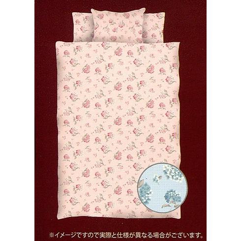 西川 D-seed フラワー 掛ふとんカバー 紫陽花 DB-AJ-61