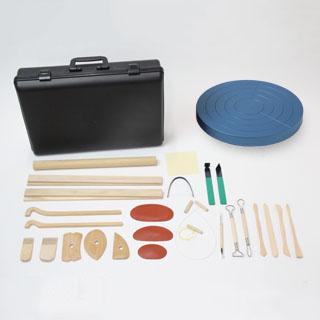 大きな割引安い購入のろくろ付 店 陶芸道具 ろくろ付 陶芸 Com 10人用 楽器 手芸 コレクション 手芸 ハンドクラフト 陶芸用具セット E 画材 Com その他陶芸用品