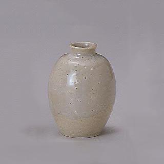 白萩釉窯変花瓶」