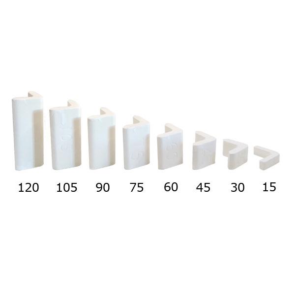 陶芸用品 陶芸窯用品 L型支柱 ムライト 60mm : 陶芸.com e-画材.com