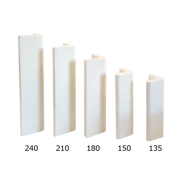 陶芸用品 陶芸窯用品 L型支柱 ムライト 120mm : 陶芸.com e-画材.com