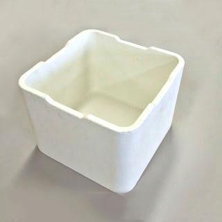 陶芸用品 陶芸窯用品 サヤ鉢 底付 角型 外寸：角230mm×230mm 高170mm