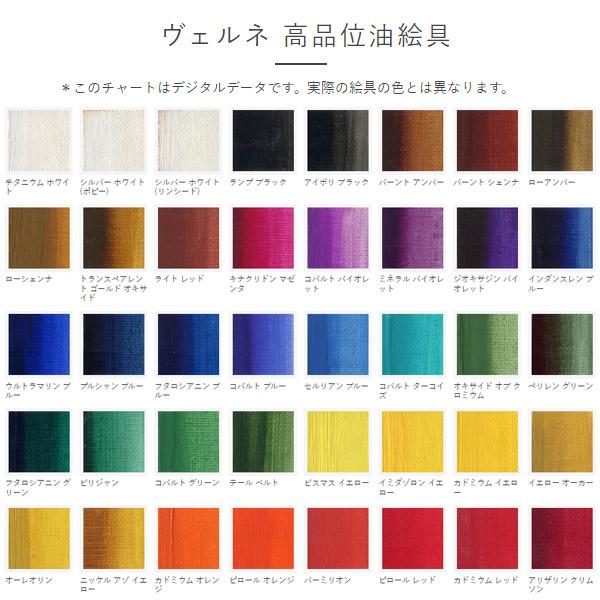 ホルベイン 高品位油絵具 ヴェルネ 全40色 20ml 紙函セット (V198)の画像