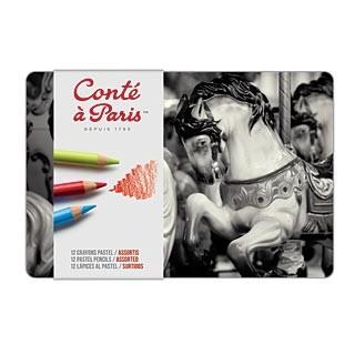 コンテ ア パリ パステルペンシル 24色 アソートセット