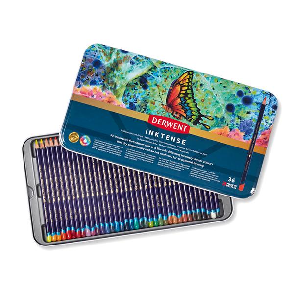 DERWENT INKTENSE 水彩色鉛筆 36本セット ダーウェント（DERWENT） 水彩色鉛筆 インクテンス 36色セット : 陶芸