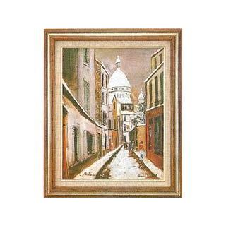 サン・リュスティック通り（ユトリロ） P10号 : 陶芸.com e-画材.com