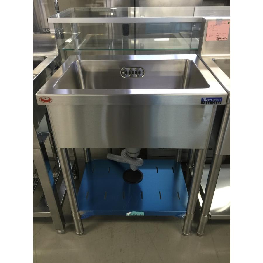 ☆中古品　マルゼン　1槽シンク　450x600x800mm☆ マルゼン（MARUZEN） 一槽シンク 600x450x800 中古 : 業務用厨房機器の