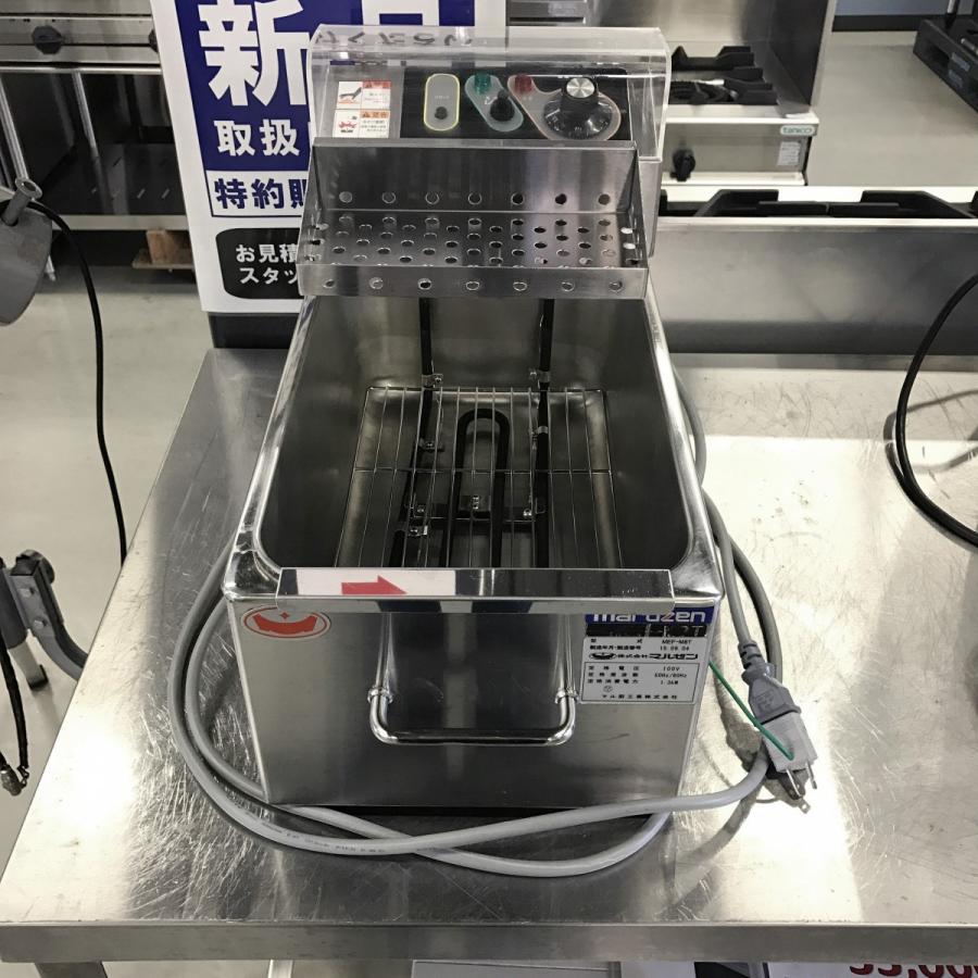 マルゼン（MARUZEN） 卓上電気フライヤー MEF-M8T 中古 : 業務用厨房