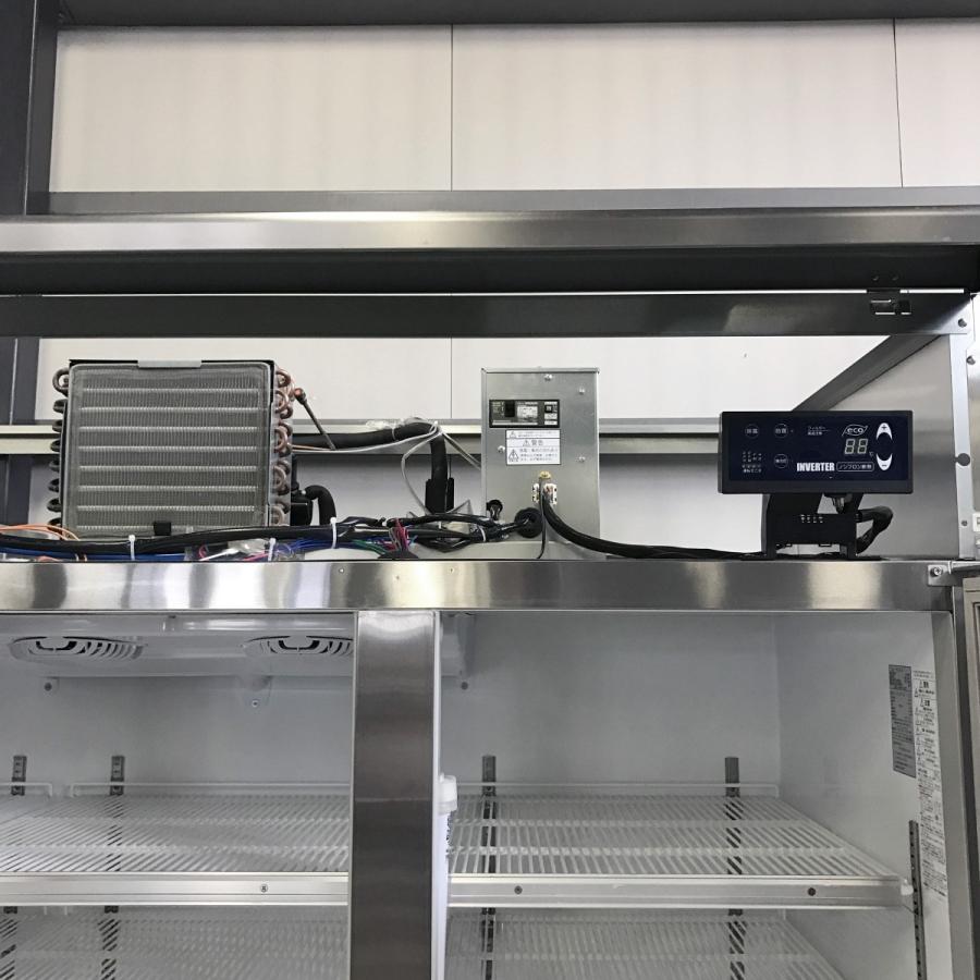 リーチイン冷蔵ショーケース 大和冷機 613DP6-EC 中古【ガラス製品の