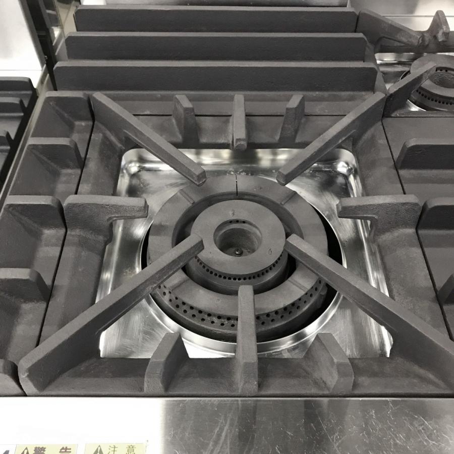 ■中古品 タニコー 3口ガスコンロ オーブン付き TSGR-0921 900ｘ600ｘ780（980） 2021年8月製 LPガス 動作問題なし■ ガスレンジ ガスコンロ 中古 3口 オーブン付 LPガス タニコー TSGR