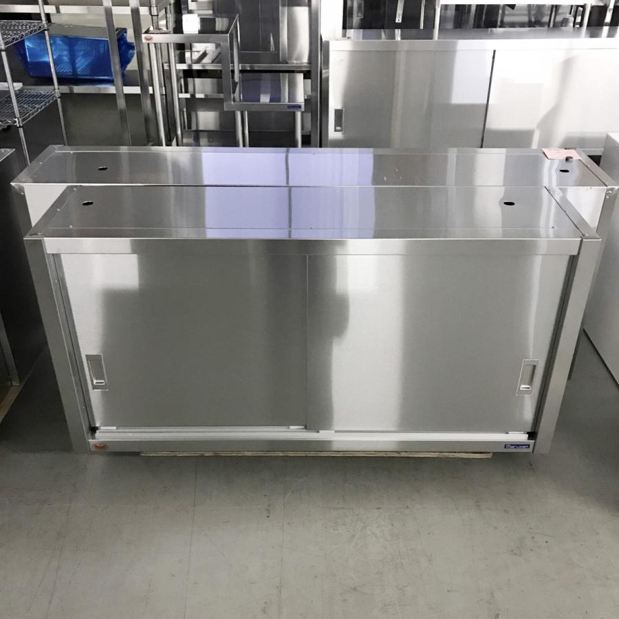マルゼン(厨房機器) 吊戸棚 1200x300x600 ※天板吊りボルト穴2 マルゼン(厨房機器) 吊戸棚 1200x300x600 ※天板吊りボルト穴2