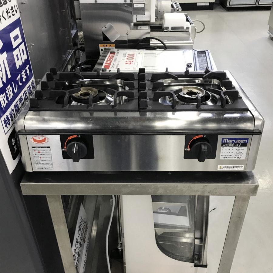 マルゼン(厨房機器) ガステーブルコンロ マルゼン M-822E 中古 マルゼン(厨房機器) ガステーブルコンロ マルゼン M-822E 中古