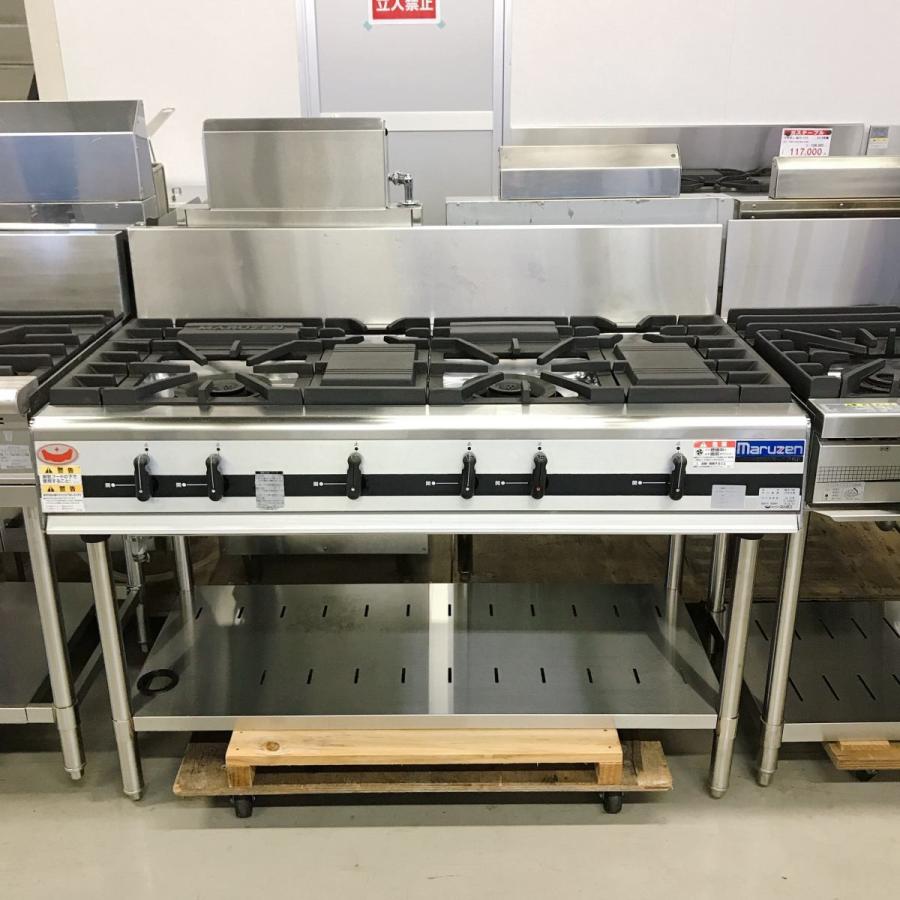 マルゼン（MARUZEN） ガステーブル MGTX-126E 中古 : 業務用厨房機器の