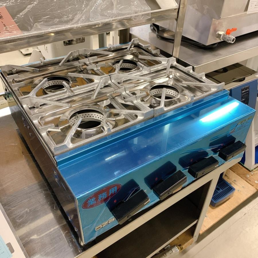 ガステーブルコンロ オザキ OZK4-3 未使用品 : 業務用厨房機器の ガステーブルコンロ オザキ OZK4-3 未使用品 : 業務用厨房機器の