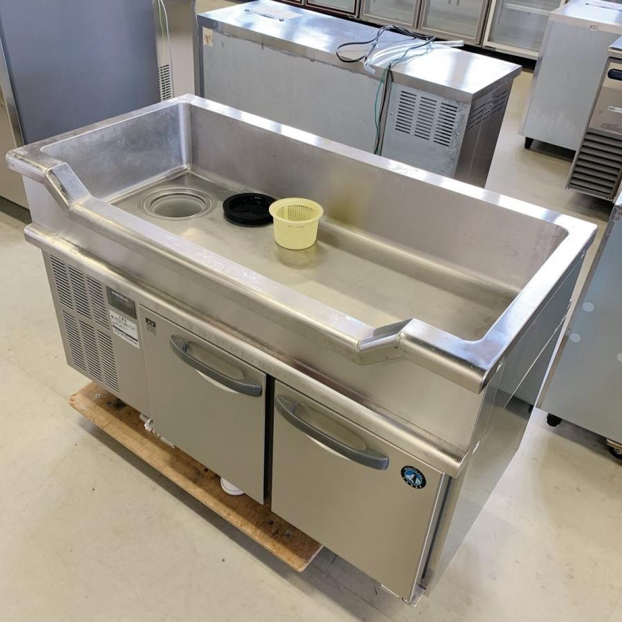 ホシザキ舟型シンク付きコールドテーブル ホシザキ（HOSHIZAKI） 舟型シンク付コールドテーブル RW-120SNC 中古