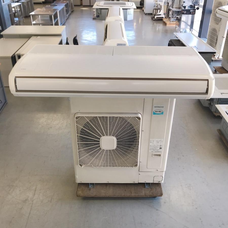 新品同様日立24畳エアコン天吊2021年製単相200v 日立（HITACHI） エアコン（天吊り型）6馬力 内機 RPC-GP160K 外機 RAS